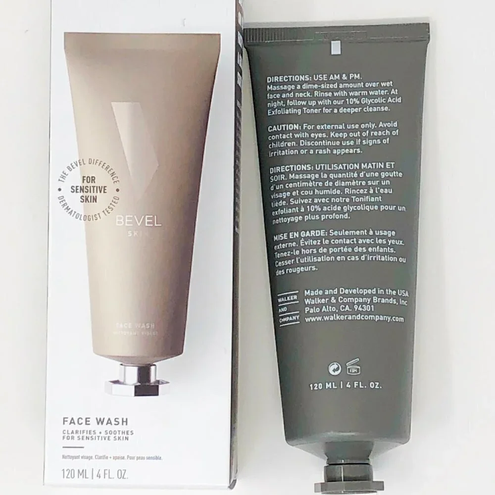 Bevel Face Wash for Men,4 ounce